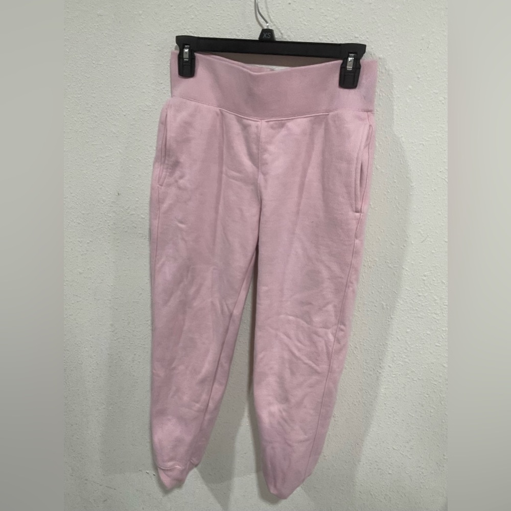 Pink sweat pants